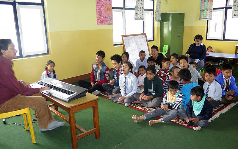 Der NEMAGRI-Vorstand besucht Nepal Matri Griha